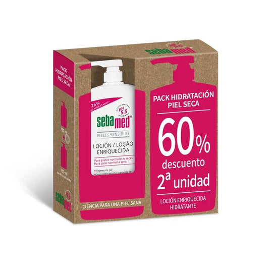 Sebamed Pack Body Lotion , 750 ml 2ª pc a 60% de desconto