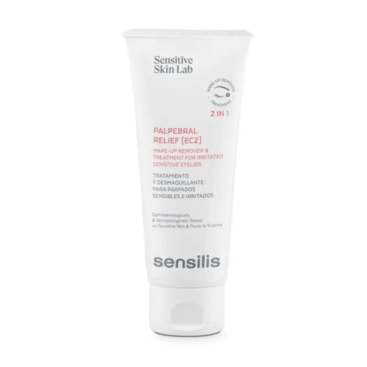 Sensilis Palpebral Relief [Ecz] 2 En 1 Tratamiento Y Desmaquillante Párpados Sensibles, 100Ml