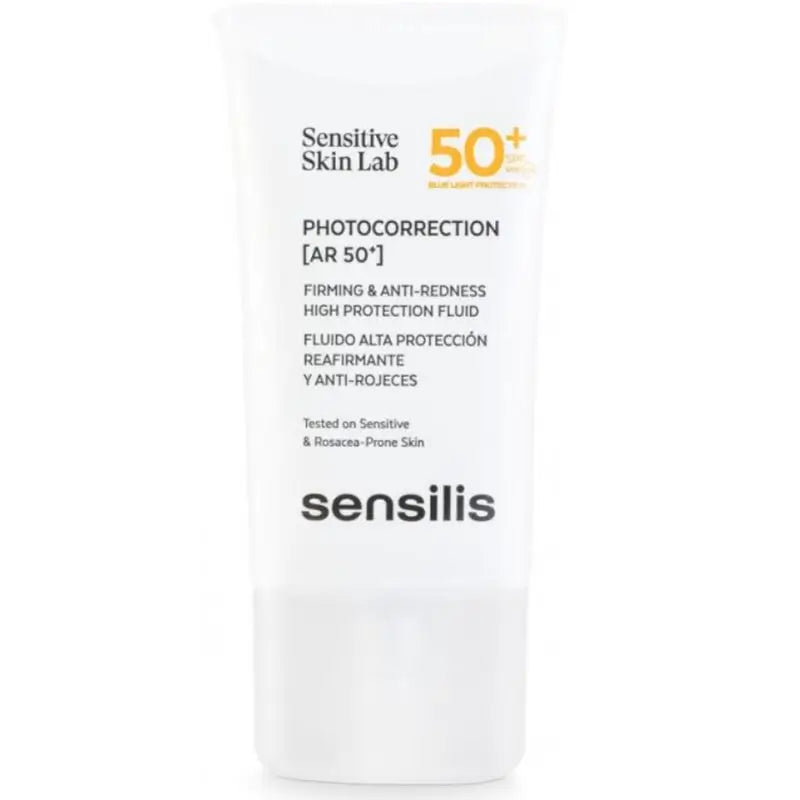 Sensilis Photocorrection [Ar SPF 50+] Fluido Refirmante e Anti-Vermelhidão 40 ml