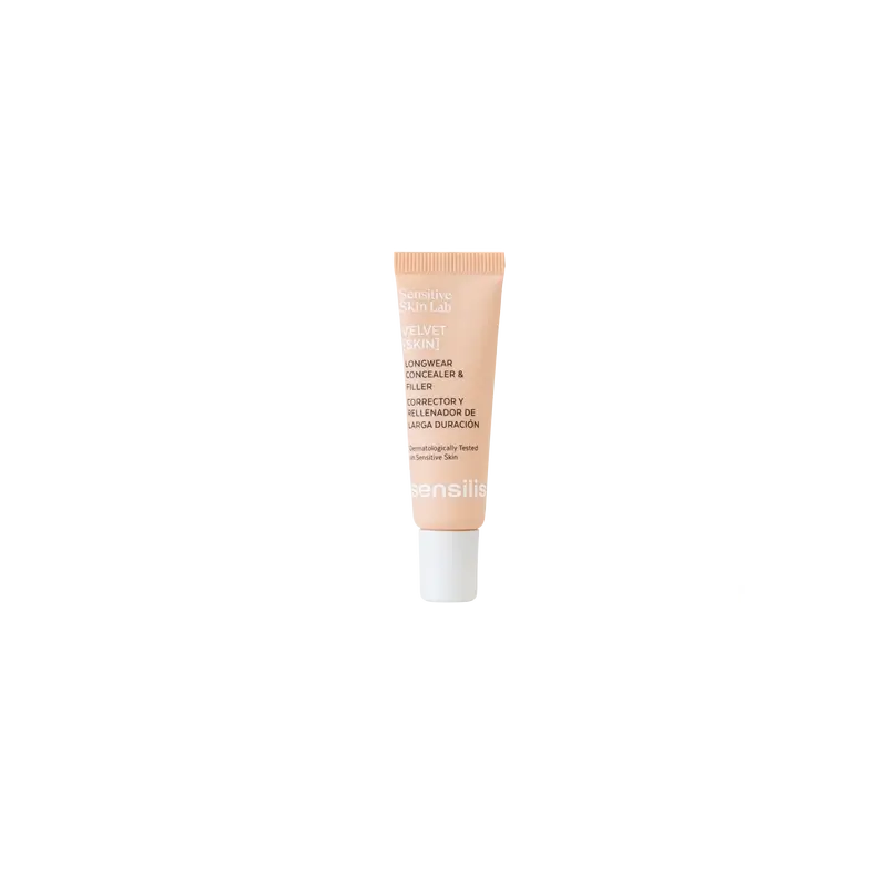 Correctivo Líquido Sensilis Velvet Skin High Lasting Coverage 02 Bege 7 ml