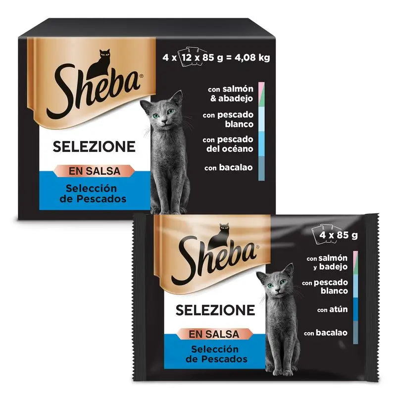 Sheba Multipack Delicatezze Peixe 4X12X85Gr