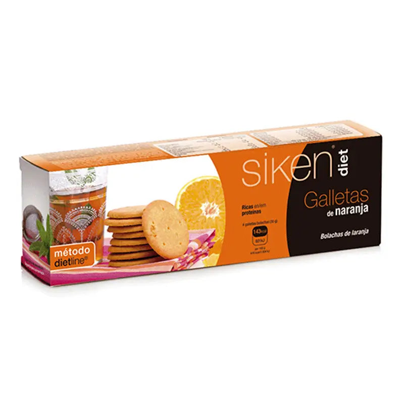 Siken Diet Galletas Naranja 15 unidades