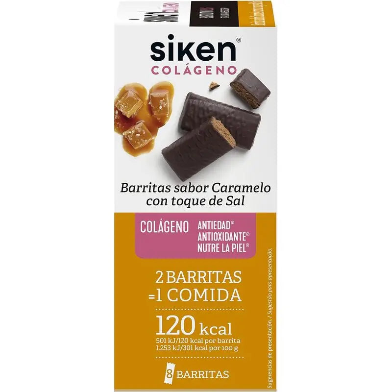 Colagénio Siken Colagénio Substituto Barrita Caramelo , 8 unidades