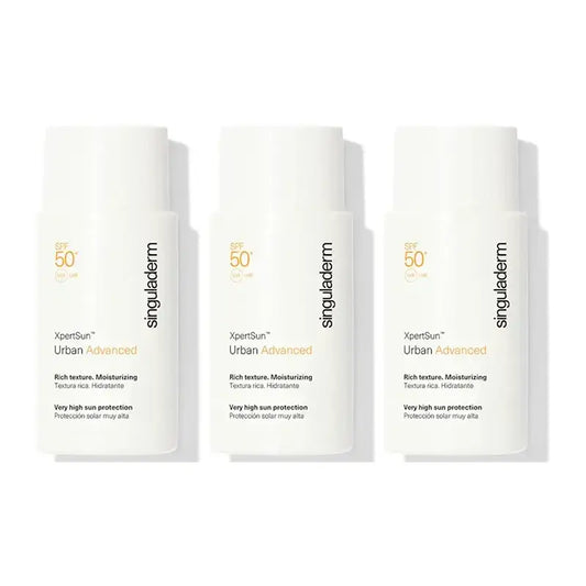 Singuladerm Triplo Singuladerm Textura Rica Xpertsun Urban Hidratação Avançada, 3 X 50 Ml