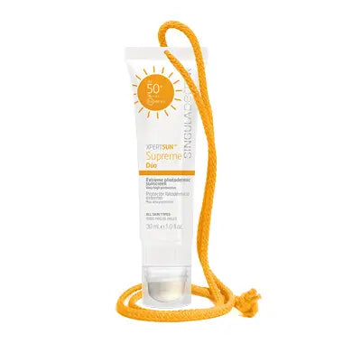 Singuladerm Xpertsun Supreme Dúo SPF 50, 30ml+ Protector labial SPF 30