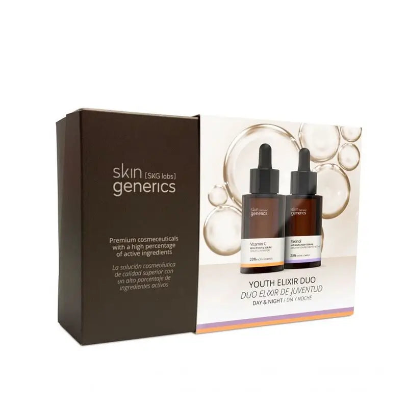 Conjunto Skin Generics Youth Elixir Duo, 60