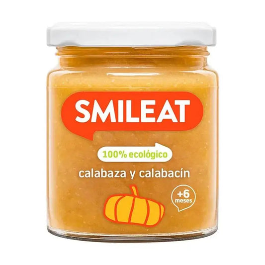 Smileat Tarrito Calabaza y Calabacín 230 Gr