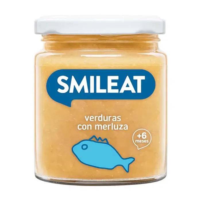 Smileat Tarrito Merluza con Verduras 230 Gr