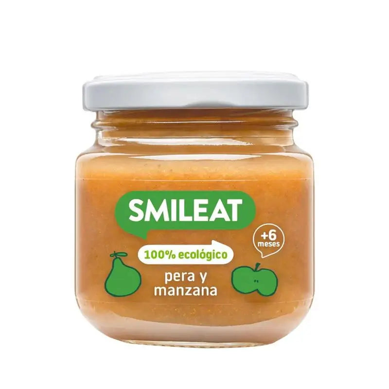 Smileat Tarrito Pera y Manzana 130 Gr