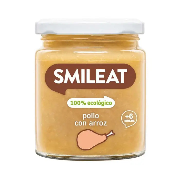 Smileat Tarrito Pollo con Arroz 230 Gr