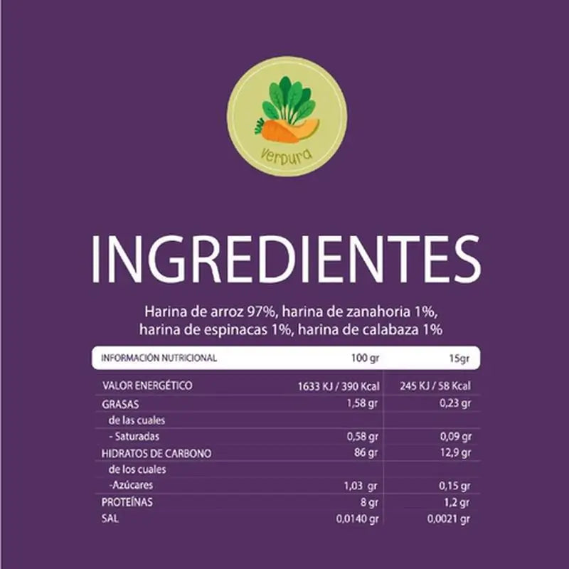 Snäckids Palitos de legumes +8 meses , 30 gramas