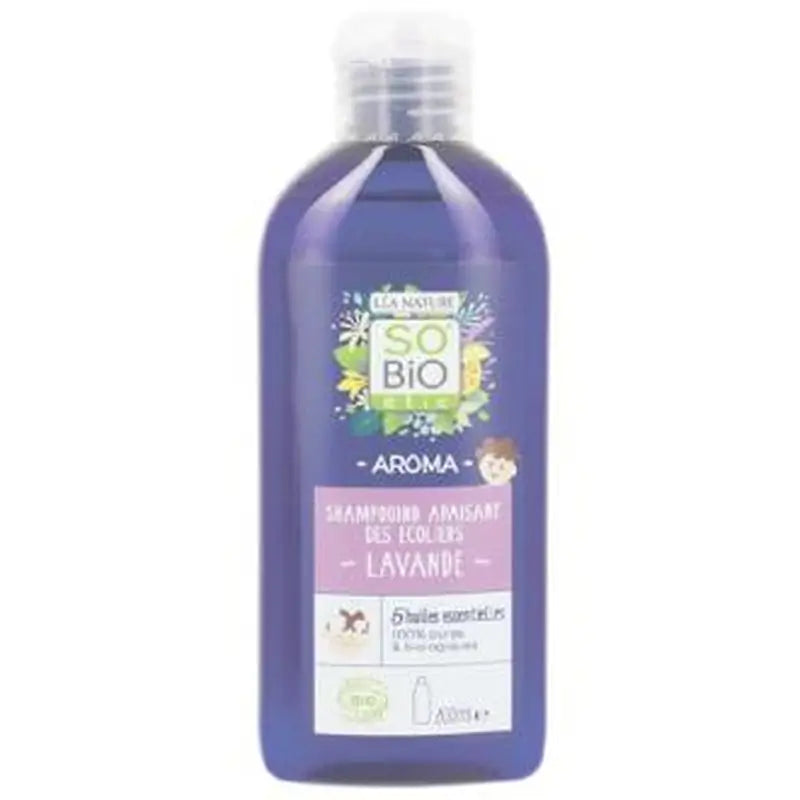 So´Bio Etic Champu Calmante Escolar Lavanda 200Ml. 