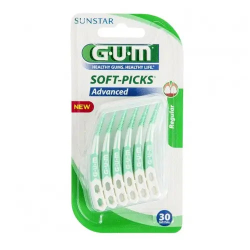 GUM SOFT PICKS ADVANCED REGULAR 30 UNIDADES