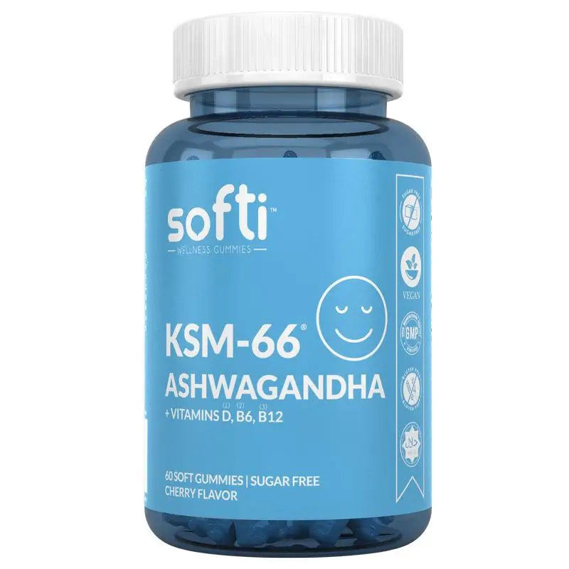 Softi Ksm-66 Ashwagandha Gummies , 60 gummies