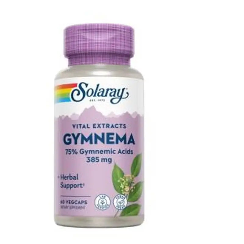 Solaray Gymnema 385Mg. 60 Cápsulas 