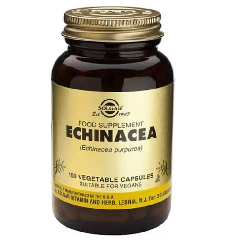 Solgar Echinacea 100 cápsulas vegetais