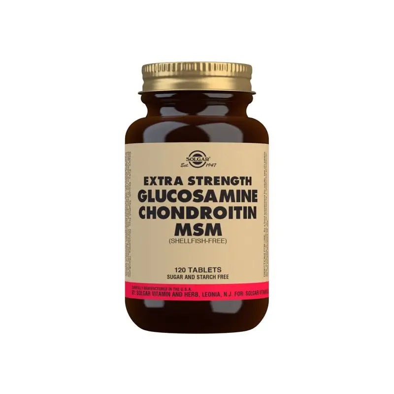 Solgar Glucosamine Chondroitin Msm, 120 comprimidos