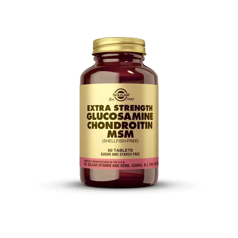 Solgar Glucosamine Chondroitin Msm 60 comprimidos