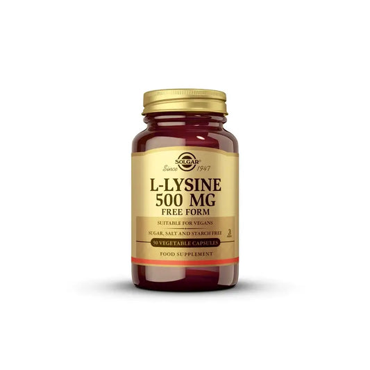 Solgar LLysine 500 mg. 50 cápsulas vegetais