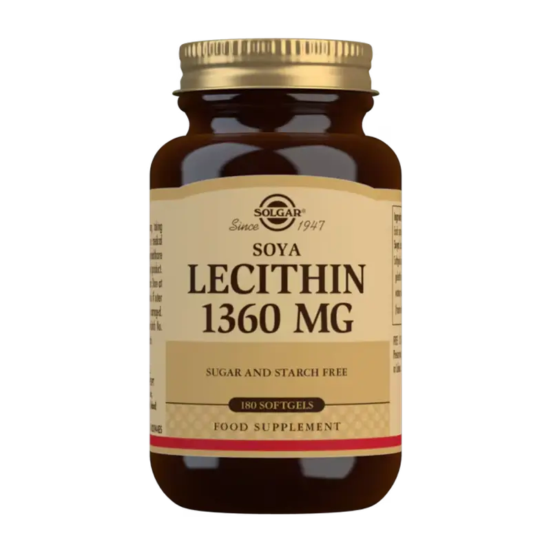 Solgar Lecitina de Soja 1360Mg , 180 pérolas