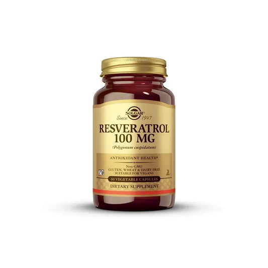 Solgar Resveratrol 60 cápsulas vegetais