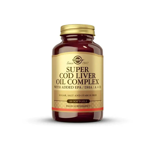 Solgar Super Cod Liver Oil Complex 60 Pérolas