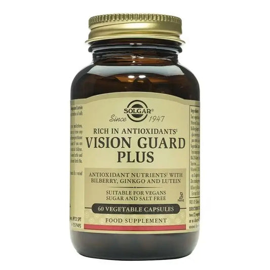 Solgar Vision Guard Plus 60 cápsulas vegetais