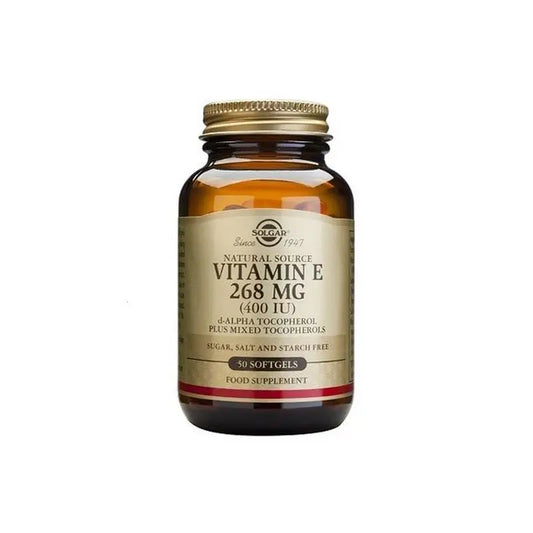 Solgar Vitamina E 400Ui 268 mg Óleo 250 Pérolas