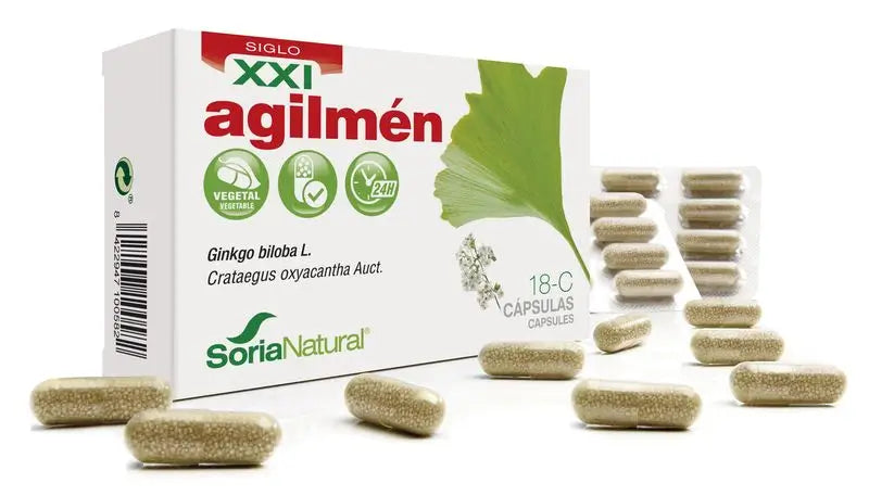 Soria Natural 18-C Agilmen Liberacion Prolongada, 30 Cápsulas      