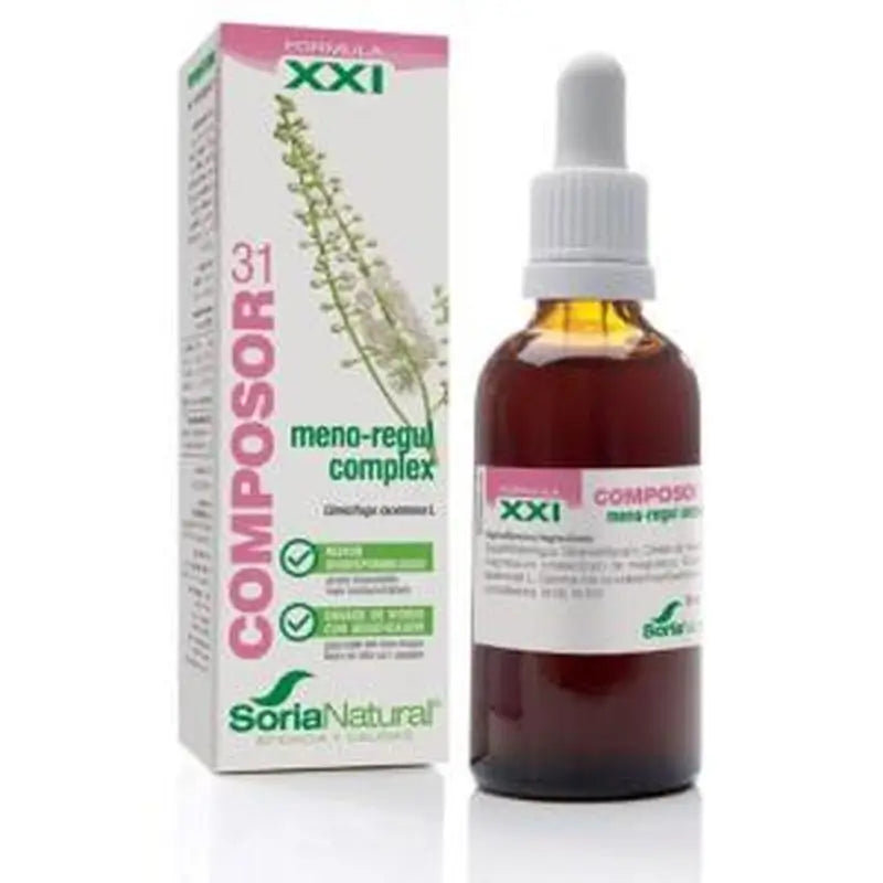 Soria Natural Composor 31 Meno-Regul Complex Xxi 50Ml. 