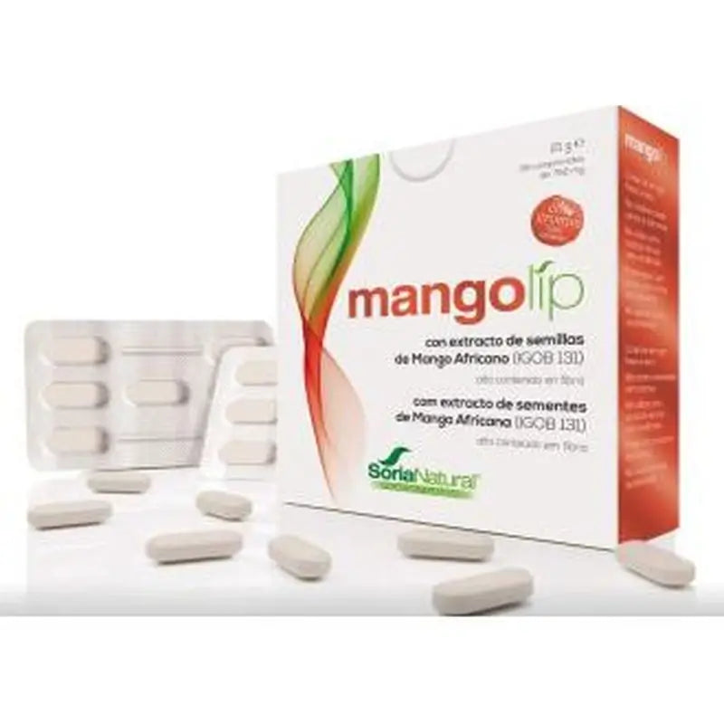 Soria Natural Mangolip 28 Comprimidos 