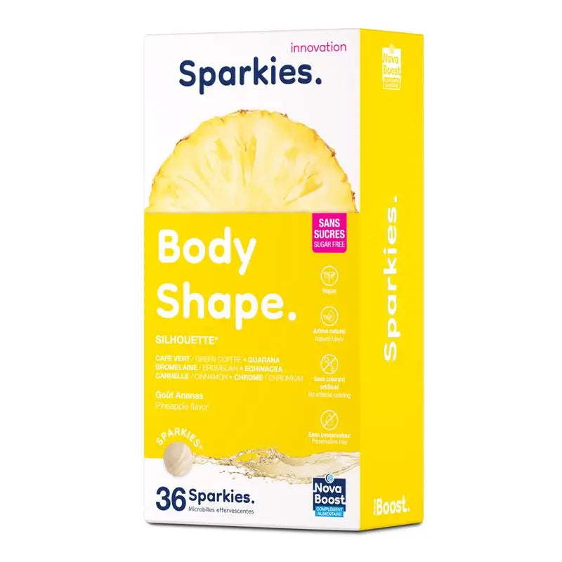 Sparkies Sparkies Micro Pérolas Efervescentes Forma do Corpo X 36