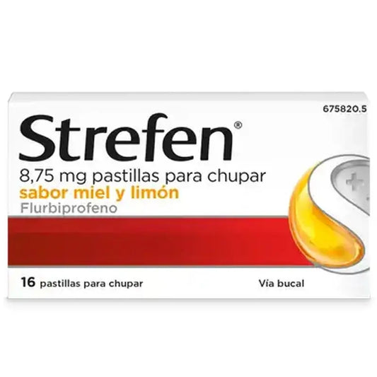 Strefen Mel e Limão, 16 pastilhas