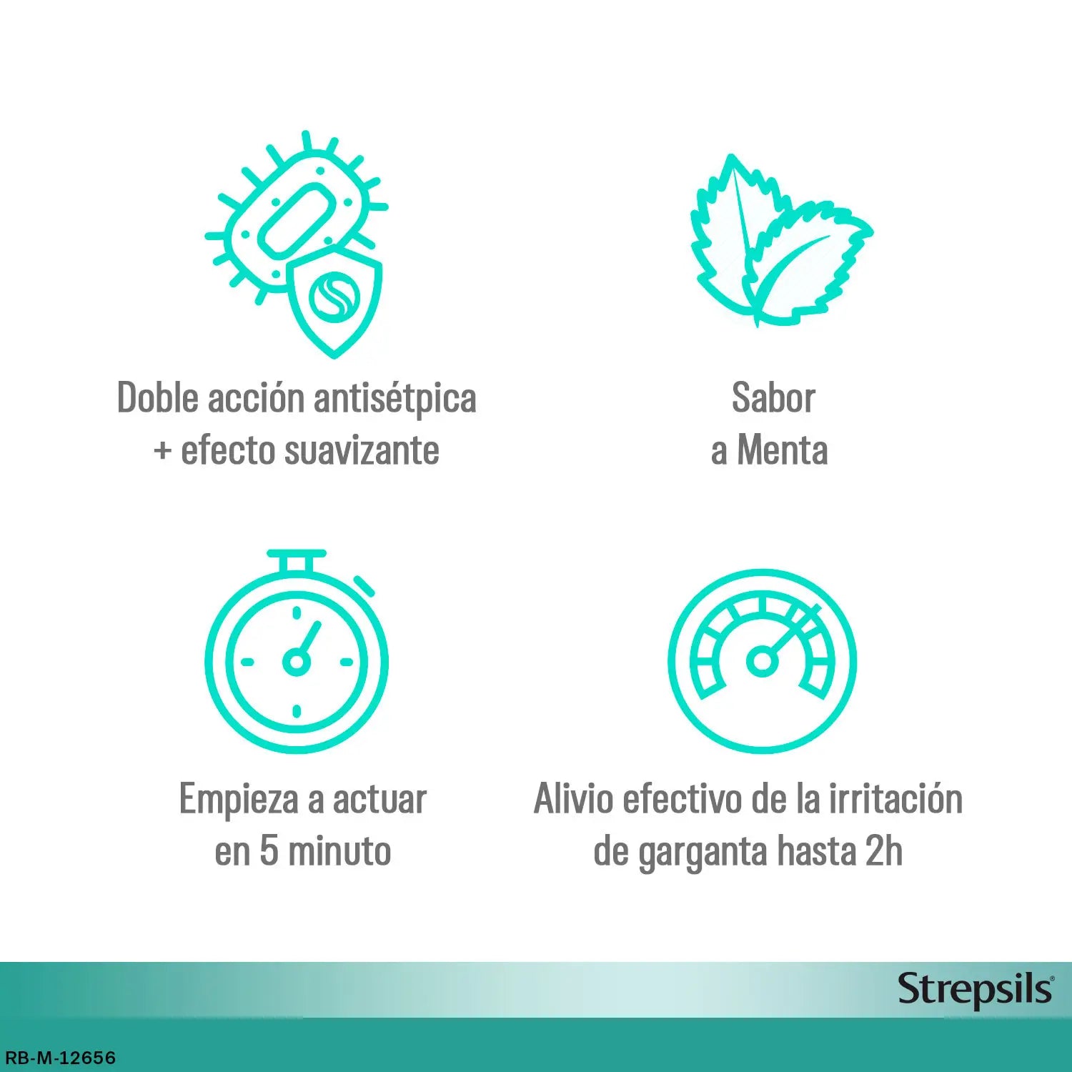 Strepsils Menta 24 unidades