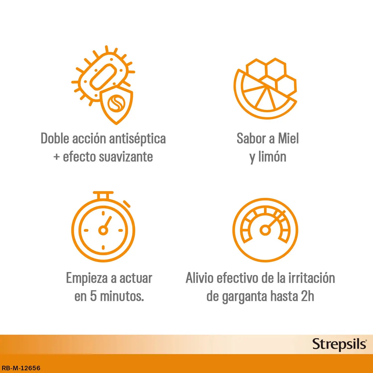 Strepsils Miel y Limón, 24 Pastillas para Chupar