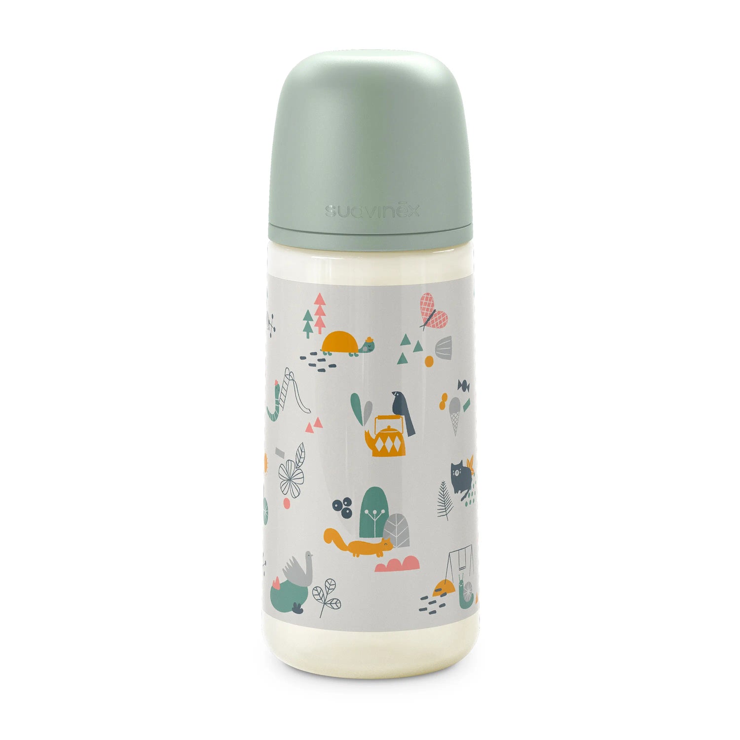 Suavinex Biberón De 360 Ml, Bebés +6 Meses. Verde, 1 unidades