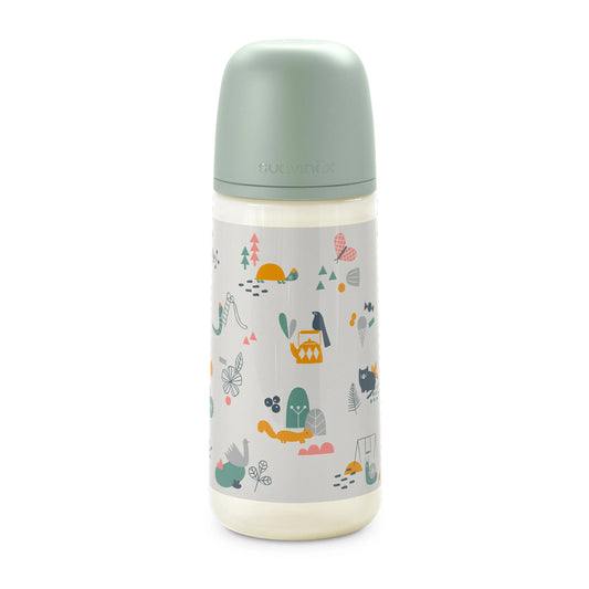 Suavinex Biberón De 360 Ml, Bebés +6 Meses. Verde, 1 unidades