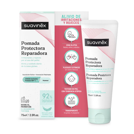 Suavinex Protective Repairing Ointment, Creme para Fraldas de Bebé, 1 unid.