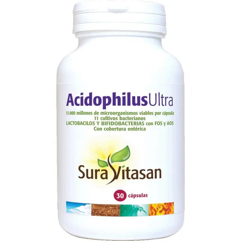 Sura Vitas Acidophilus Ultra , 30 cápsulas   