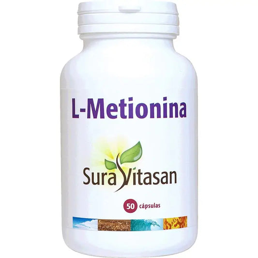 Sura Vitasan L Metionina 500 Mg , 50 cápsulas