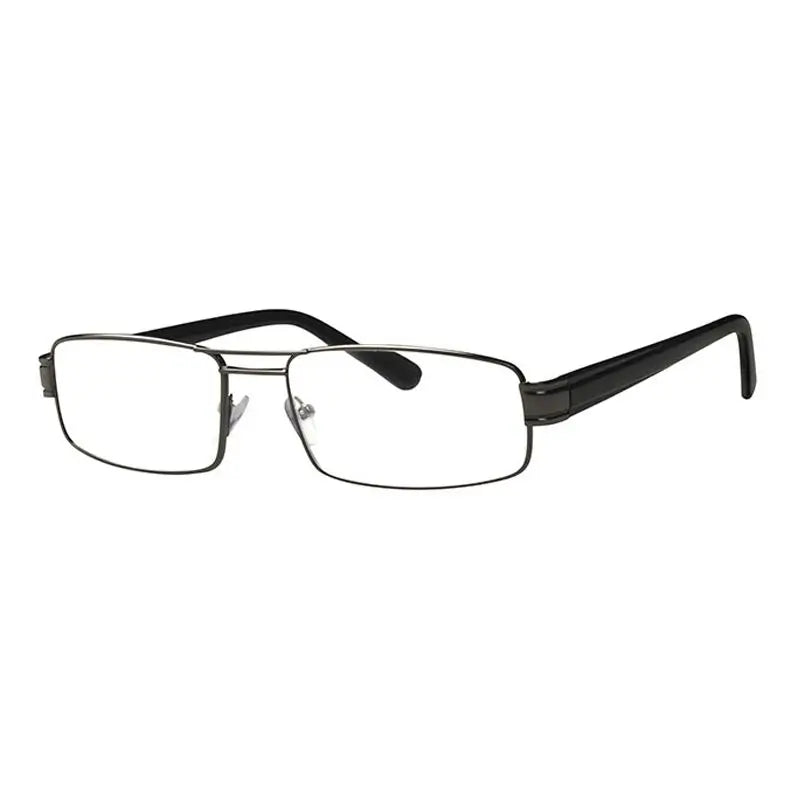 Surgicalmed Euro Optics Óculos de Leitura para Presbiopia Cima (+2.00) Cinzento Escuro com Aros Pretos, 1 unid.