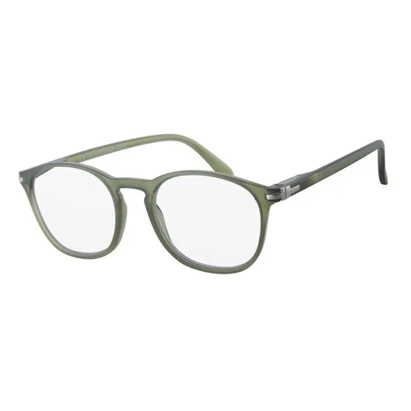 Surgicalmed Euro Optics Óculos de leitura para presbiopia Lighthouse (Matte Transparent Green & Silver Trim) (+1.50) Matte Transparent Green & Silver Trim, 1 peça