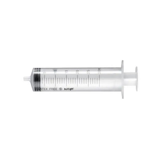 Surgicalmed Rays Disposable Syringes 2 Ml Three Body Central Luer Cone Needle Free Inj/Light Syringes - Caixa de 100 unidades, 100 unidades.