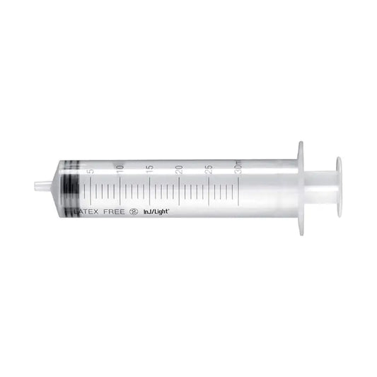 Surgicalmed Rays 20 Ml Seringas Descartáveis Três Corpos Luer Central Cone Sem Agulha Inj/Light - Caixa de 50 unidades, 50 unidades.