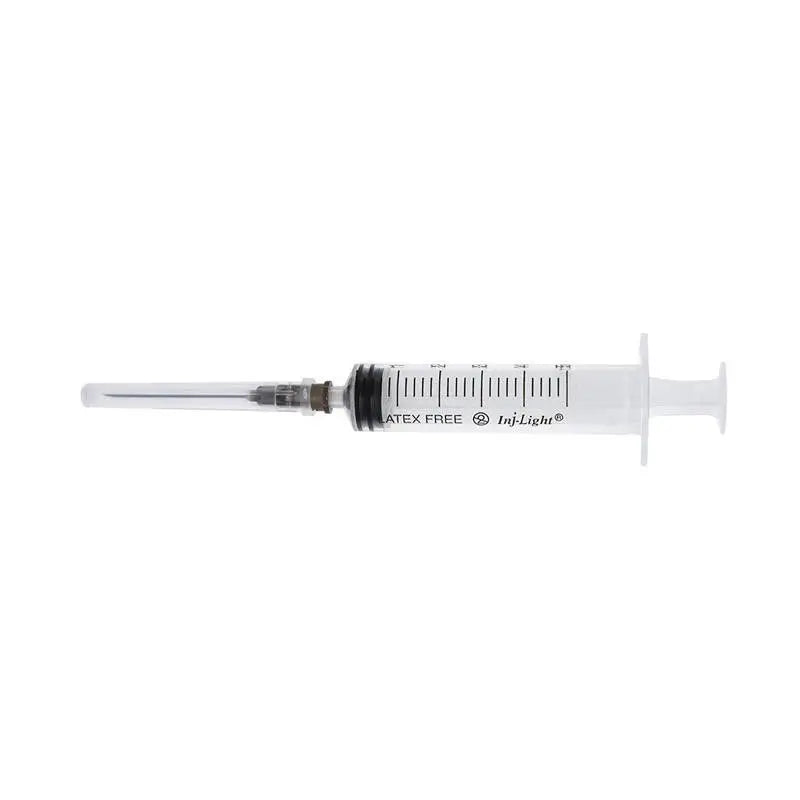 Surgicalmed Rays Seringas descartáveis 2,5 Ml Cone Luer Central de Três Corpos com Agulha 21G 0,8X38 Mm Inj/Light - Caixa de 100 unidades, 100 unidades.