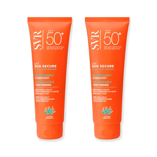 Svr Duplo Sun Secure Lait Biodegradável Spf 50+ , 2 X 250 Ml