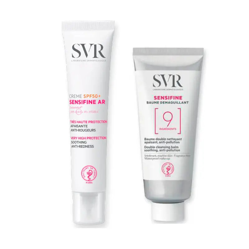 Svr Pack Routine Pele Sensível e Reactiva Bálsamo Desmaquilhante Sensifine 100 Ml + Sensifine Ar Creme Spf 50+ 40 Ml