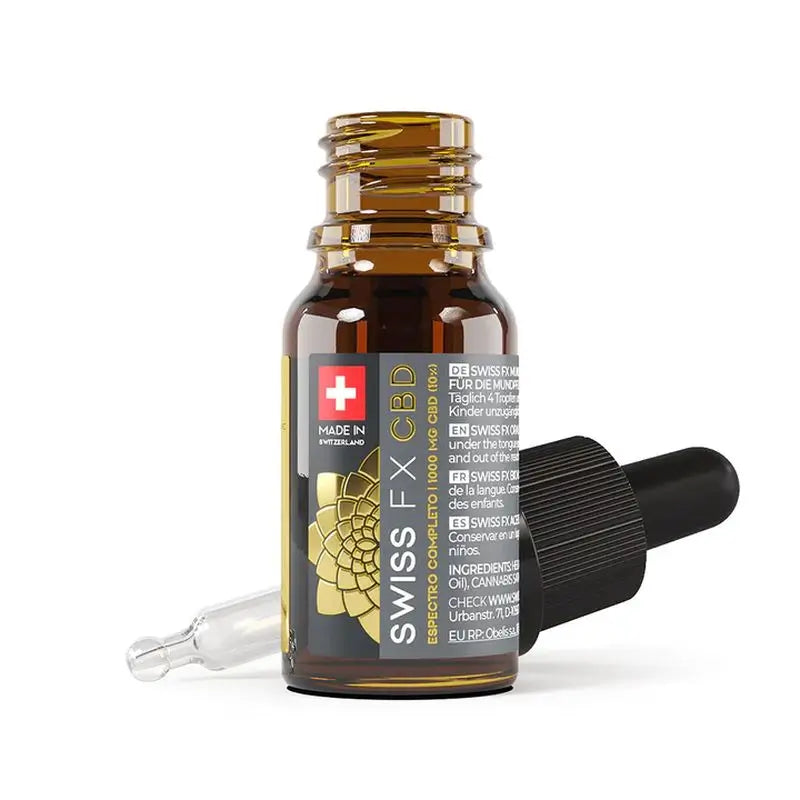 Swiss Fx Cbd Oil 10% espetro total, 10 ml