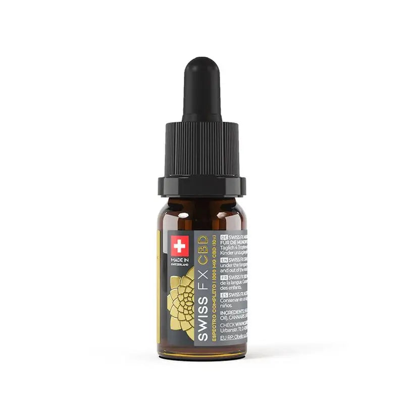 Swiss Fx Cbd Oil 10% espetro total, 10 ml