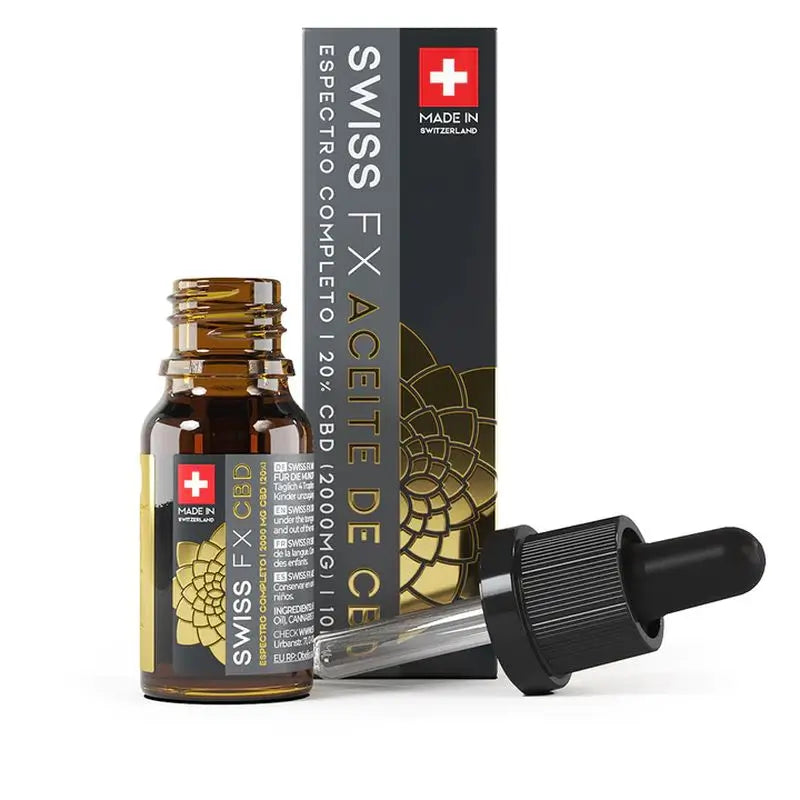 Swiss Fx Cbd Oil 20% espetro total, 10 ml